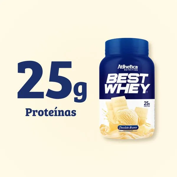 Best Whey Protein (Pote 900g) Brownie Chocolate Branco