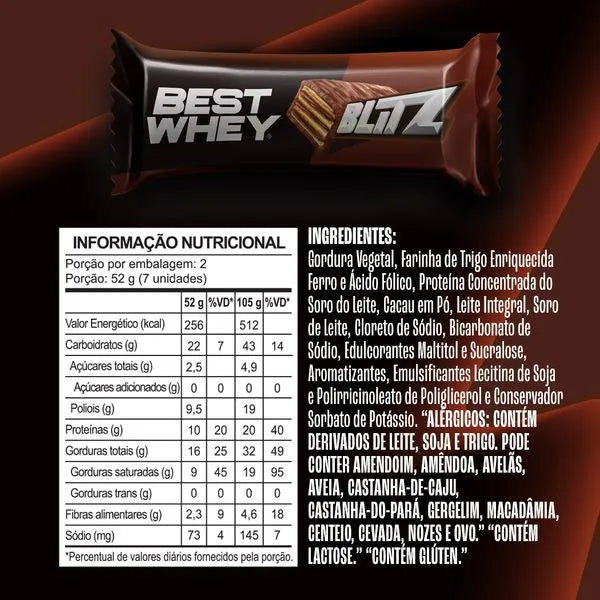 Best Whey Protein Blitz (Display de 105g com 14 Unidades de 7,5g cada)
