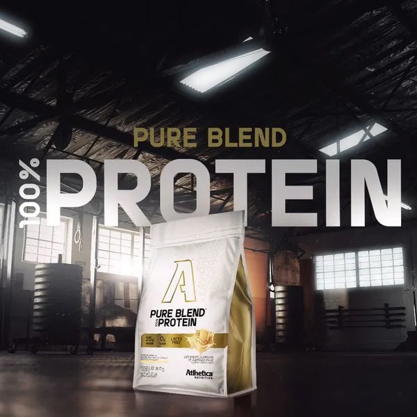 Whey Pure Blend 100% Protein Lacto-Free (Pacote 907g) Baunilha