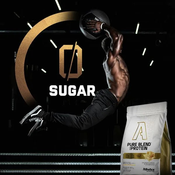 Whey Pure Blend 100% Protein Lacto-Free (Pacote 907g) Baunilha