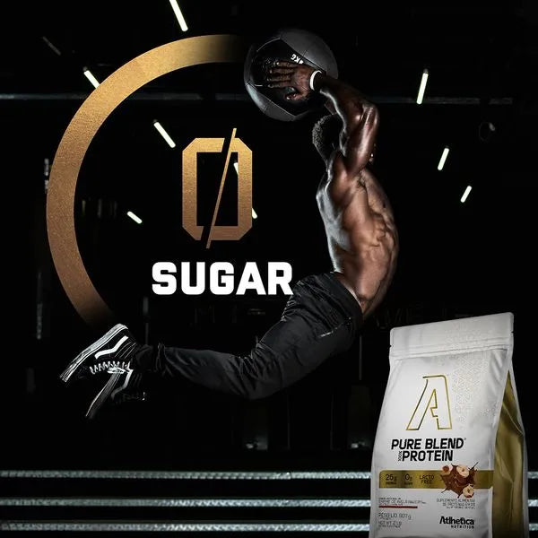 Whey Pure Blend 100% Protein Lacto-Free (Pacote 907g) Creme de Avelã